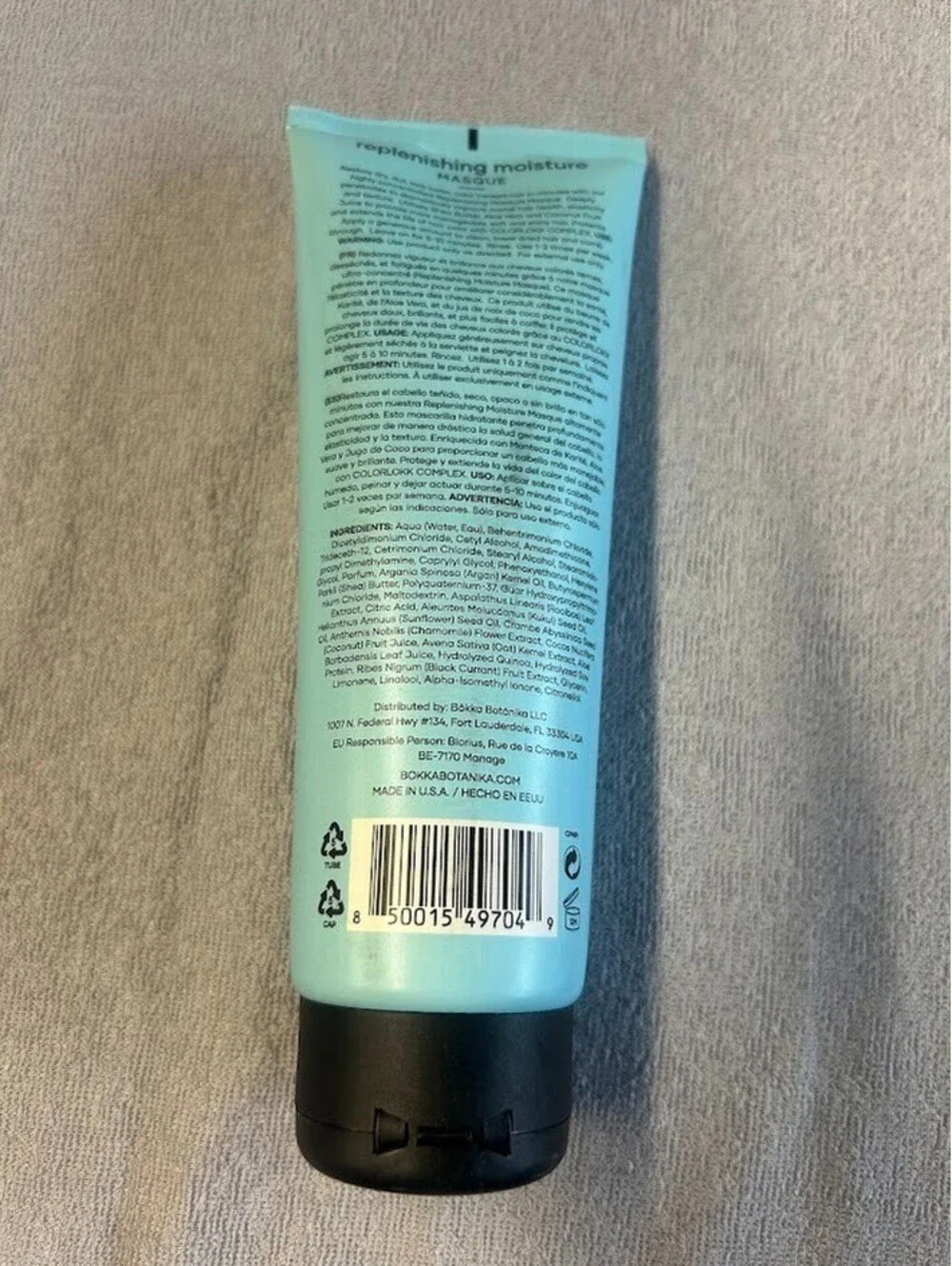 Bokka Botanika replenishing moisture masque
